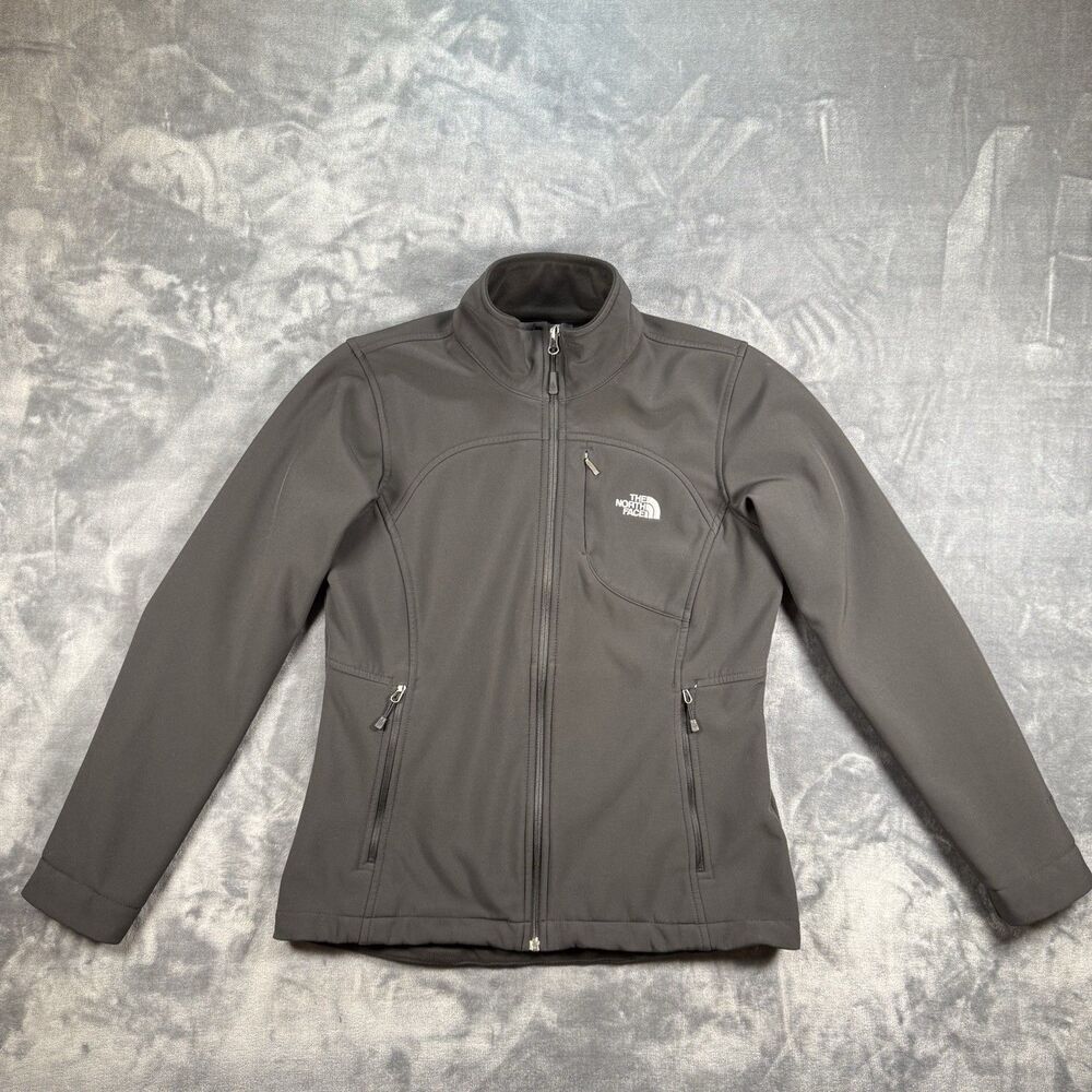 The North Face Women's Apex Windwall Jacket Full Zip Black Size Medium